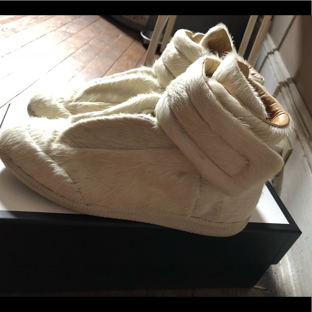 maison margiela calf hair Tennis